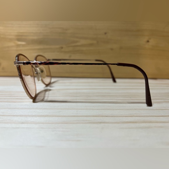 Vintage Logo Paris Gold Aviator Full Rim France Sunglasses Frames 145 626 55-18 - Picture 4 of 8